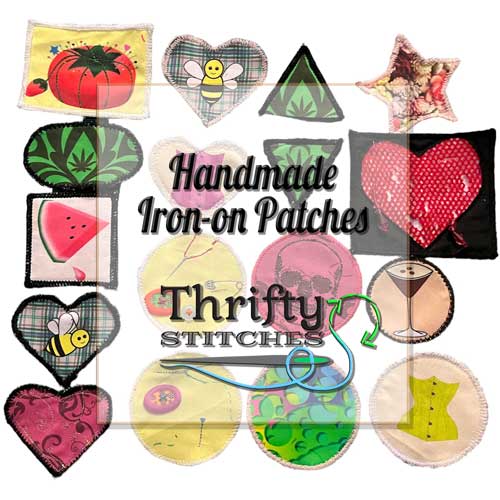 handmade iron-on patches DIY titorial blog