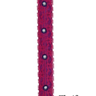Hot pink lace Lace Eyelet tape